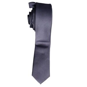 Mario Lorenzi Necktie Classic Slim Navy Dress Groomsmen Quiet Luxury